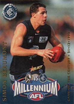 2000 AFL Millenium Game #13 Simon Beaumont Front